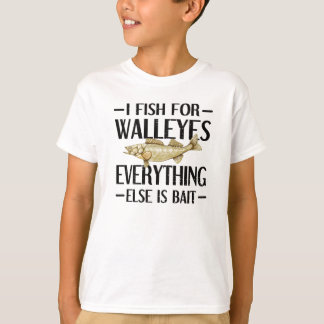 Walleye Fischen Lover Angler Walleye Fischer T-Shirt