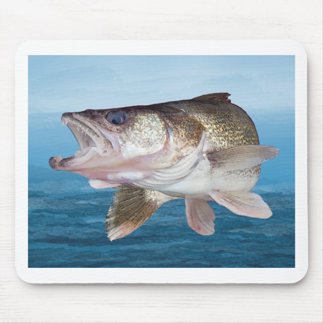 Walleye Fishing Mousepad (Vorne)