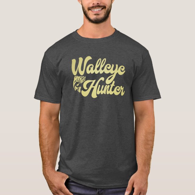 Walleye Hunter T-Shirt (Vorderseite)
