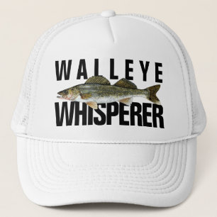 Walleye Whisperer Fisch Angeln Angeln Angler Truckerkappe
