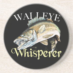 Walleye Whisperer Getränkeuntersetzer