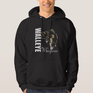Walleye Whisperfischerei Hoodie