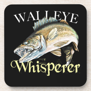 Walleye Whispern Getränkeuntersetzer