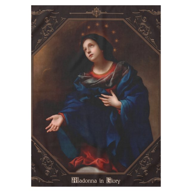 Wallfahrtskirche Madonna del Sasso Tischdecke (Vorderseite)