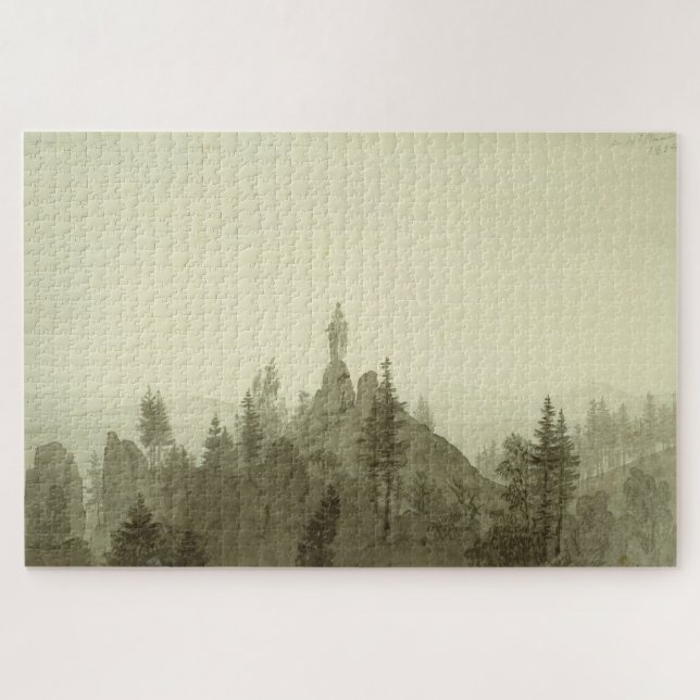 Wallfahrtskirche Madonna - Friedrich Puzzle (Horizontal)