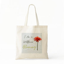 Wallflower Blooming Tote Bag
