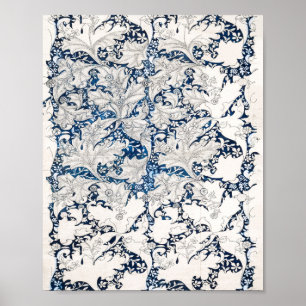 Wallflower Pattern 1890 von William Morris Poster