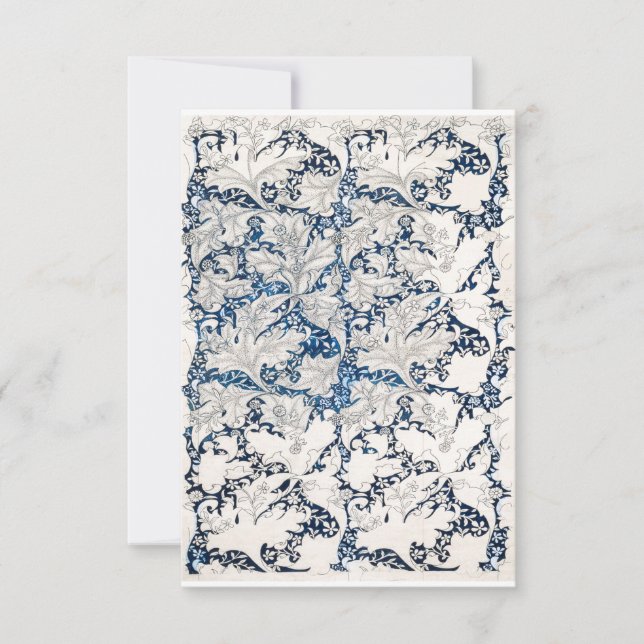 Wallflower Pattern 1890 von William Morris Save The Date (Vorderseite)