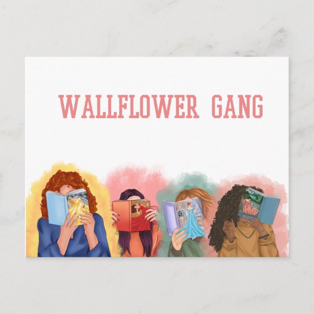 Wallflowers Postcard Prints Postkarte (Vorderseite)