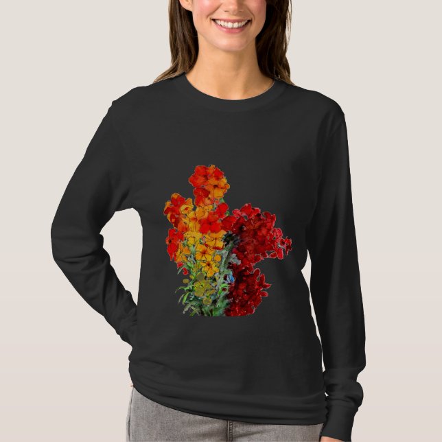 "Wallflowers-" T - Shirt (Vorderseite)