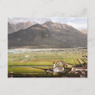 Wallgau Postkarte