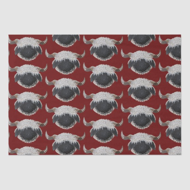 Wallis Blacknowledged Seidenpapier (Vorderseite)