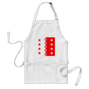 Wallis, die Schweiz Schürze