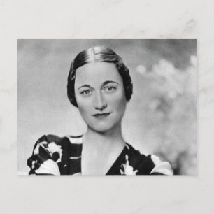 Wallis Simpson Postkarte