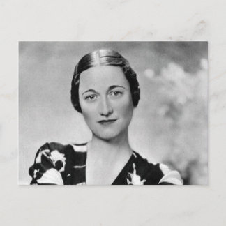 Wallis Simpson Postkarte