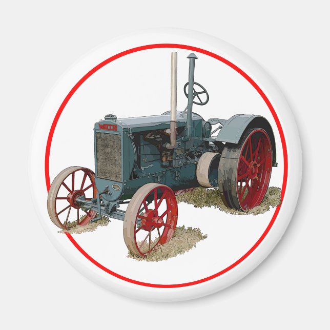 Wallis Tractor Magnet (Vorne)