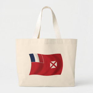 Wallis und Futuna Flag Tote Bag Jumbo Stoffbeutel