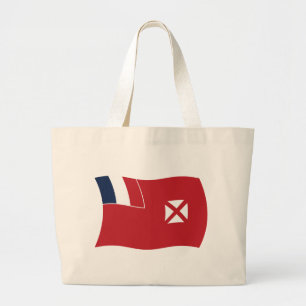 Wallis und Futuna Flag Tote Bag Jumbo Stoffbeutel