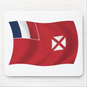 Wallis und Futuna Flagge Mauspad