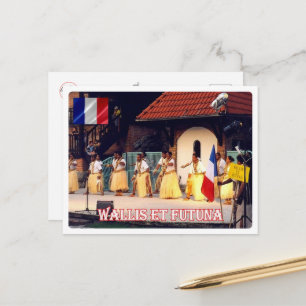 Wallis und Futuna - Folklore - Postkarte