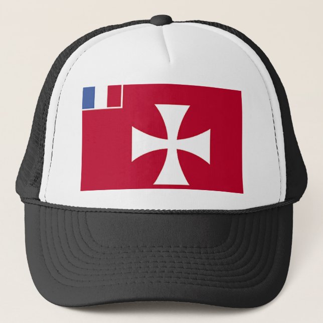 Wallis und Futuna-Inseln Truckerkappe (Vorderseite)