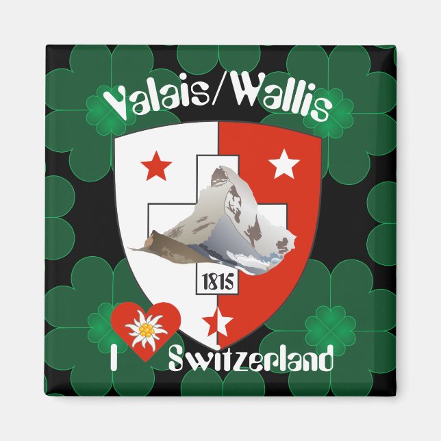 Wallis Valais Schweiz Suisse Magnete (Vorne)