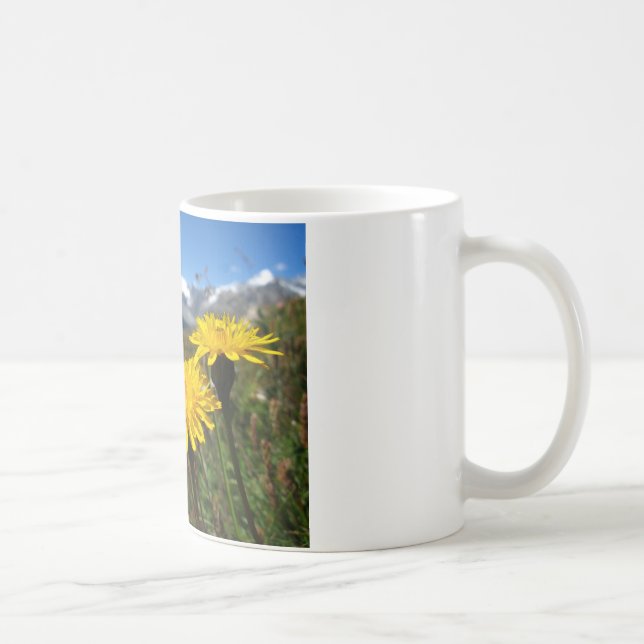 Walliser Alpen Schweiz Tasse (Rechts)