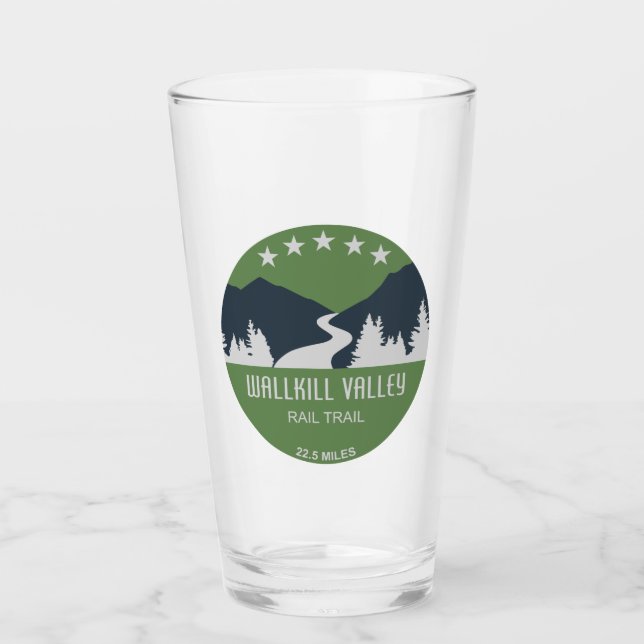 Wallkill Valley Rail Trail Glas (Vorderseite)