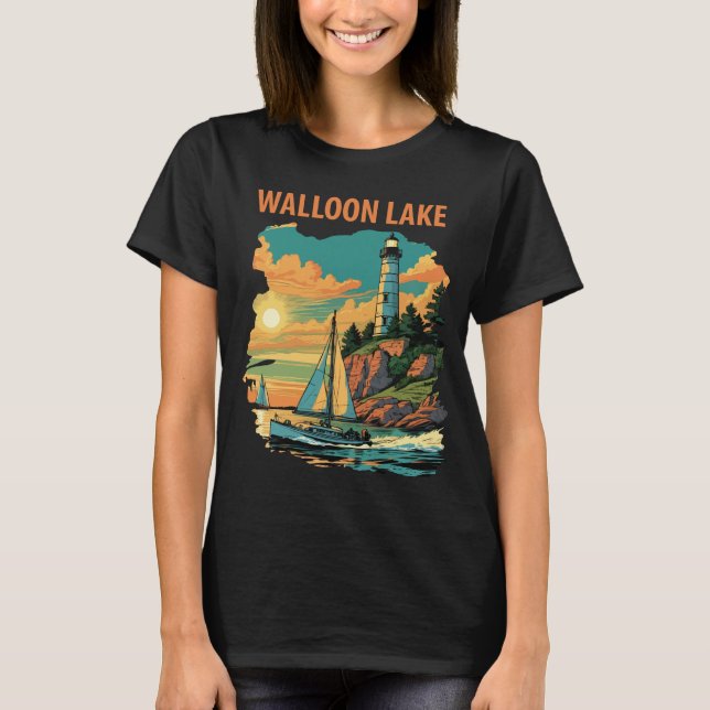 Wallonischer See T-Shirt (Vorderseite)