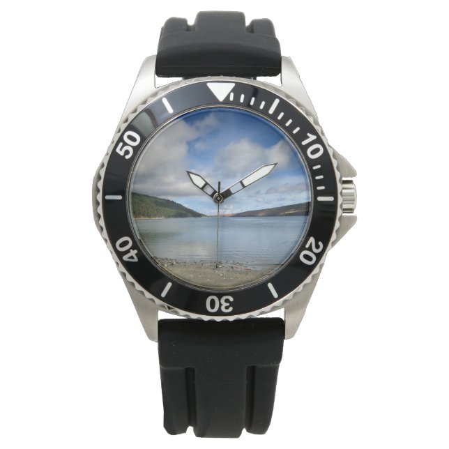 Wallowa Lake, Oregon Armbanduhr (Vorderseite)