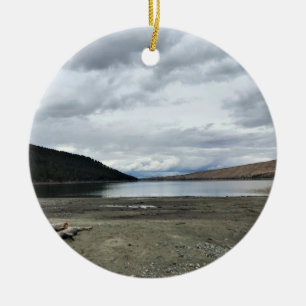 Wallowa Lake, Oregon Keramik Ornament