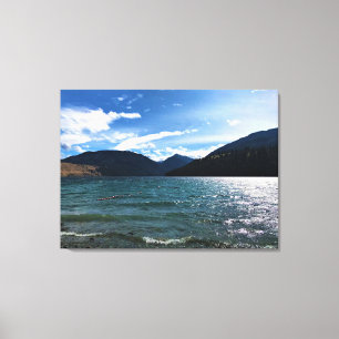 Wallowa Lake, Oregon Leinwanddruck
