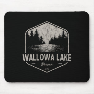 Wallowa Lake Oregon Outdoor-Vintage Mousepad