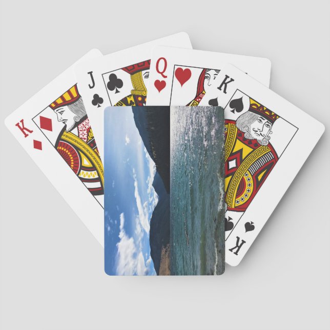 Wallowa Lake, Oregon Spielkarten (Rückseite)