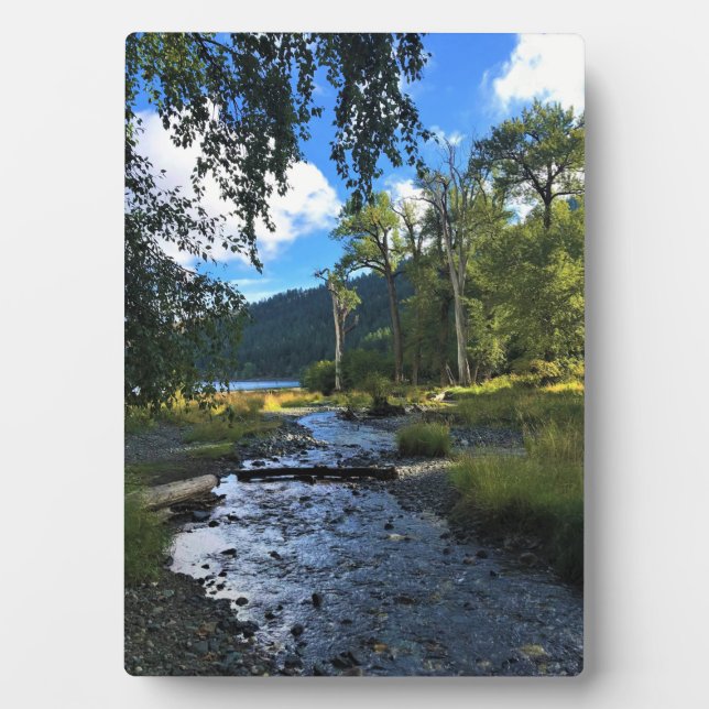 Wallowa Lake Staat Park, OR Fotoplatte (Vorderseite)