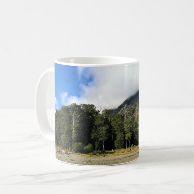 Wallowa Lake Staat Park, OR Kaffeetasse (Vorderseite Links)
