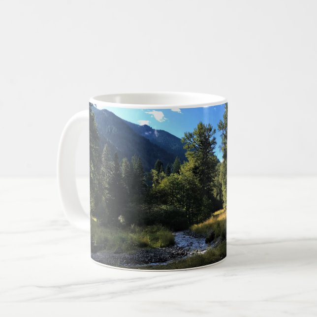 Wallowa Lake Staat Park, OR Kaffeetasse (Vorderseite Links)