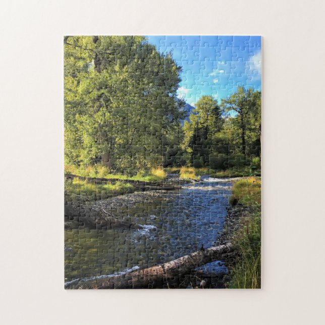 Wallowa Lake Staat Park, OR Puzzle (Vertikal)