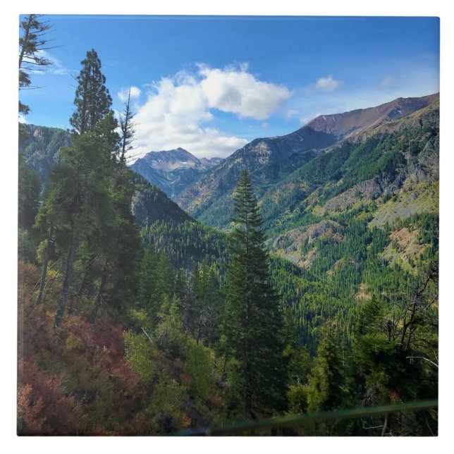 Wallowa Mountains, OR Fliese (Vorderseite)