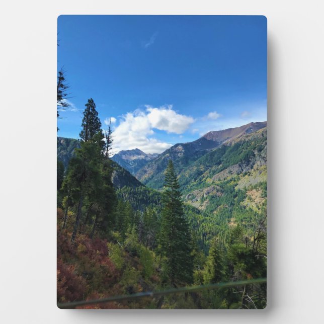 Wallowa Mountains, OR Fotoplatte (Vorderseite)
