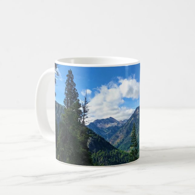Wallowa Mountains, OR Kaffeetasse (Vorderseite Links)