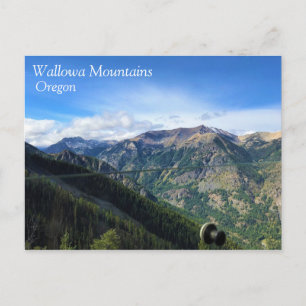 Wallowa Mountains, OR Postkarte