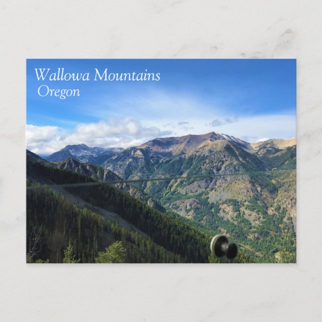 Wallowa Mountains, OR Postkarte (Vorderseite)