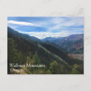 Wallowa Mountains, OR Postkarte