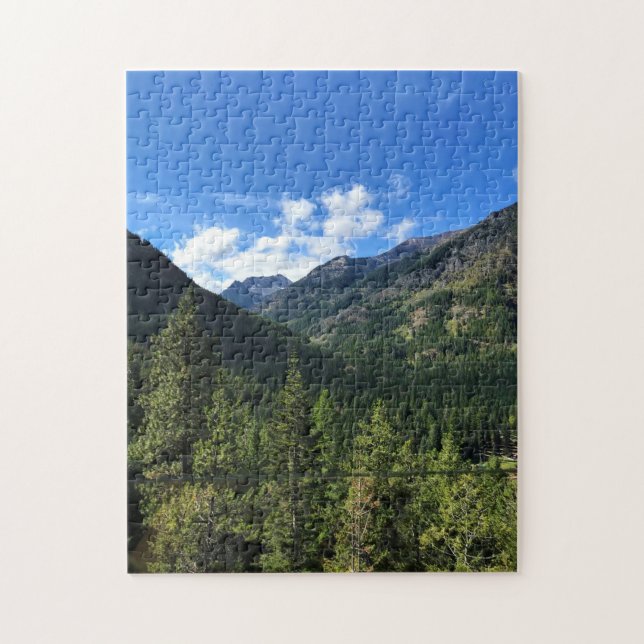 Wallowa Mountains, OR Puzzle (Vertikal)