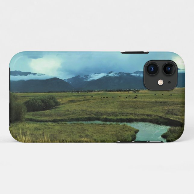 Wallowa River, OR Case-Mate iPhone Hülle (Rückseite (Horizontal))