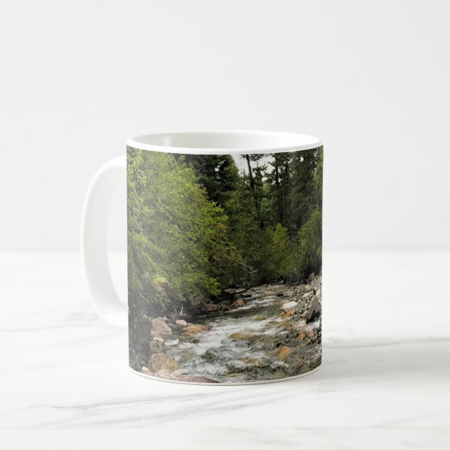Wallowa River, OR Kaffeetasse (Vorderseite Links)