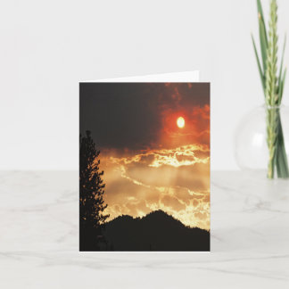 Wallows Fire Sky...... Karte