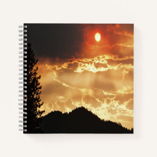 Wallows Fire Sky...... Notizbuch