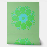 WALLPAPER BLUME STYLE DESIGN